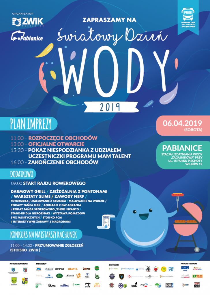 Zapraszamy na Światowe Obchody Dnia Wody!