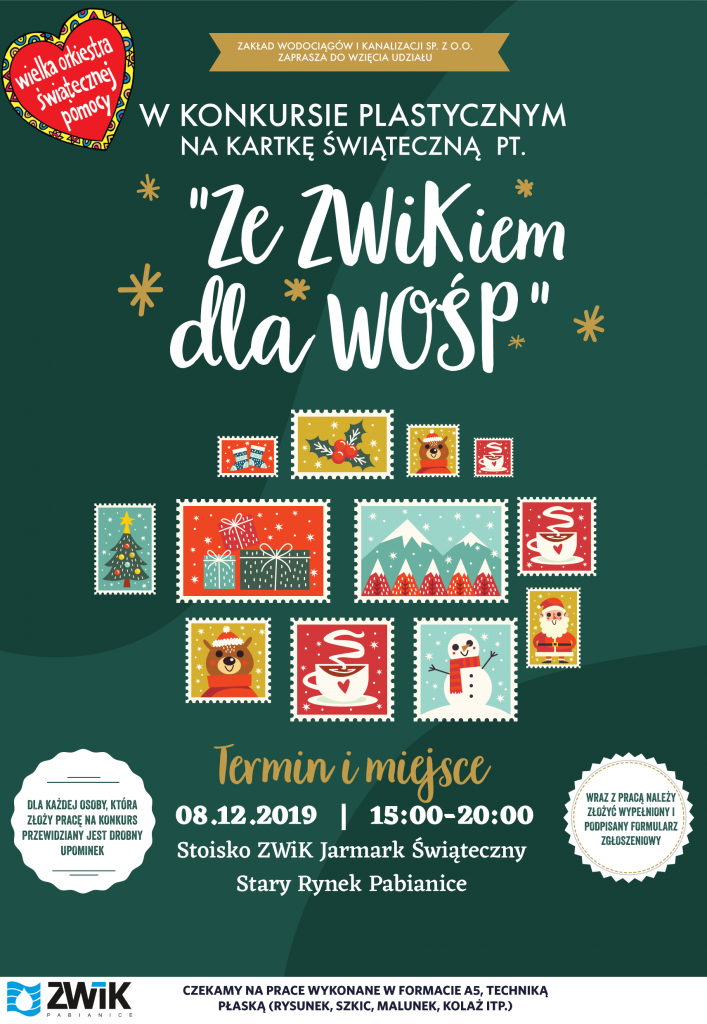 Konkurs „Ze ZWiKiem dla WOŚP” – kolejna edycja.