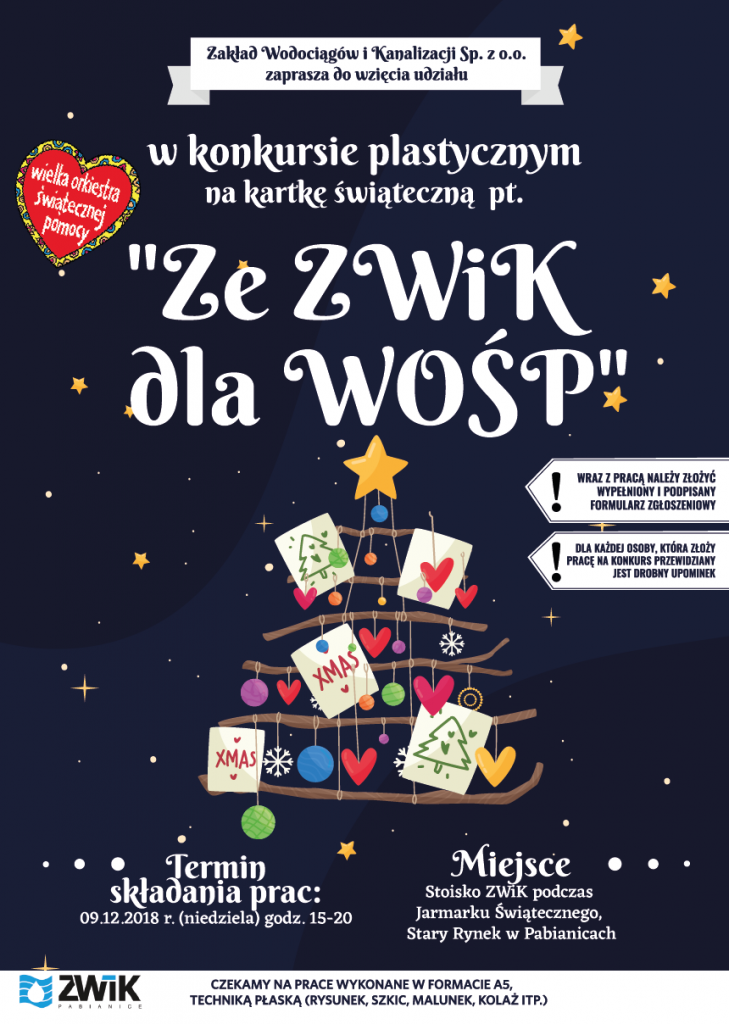 Konkurs ze ZWiK-iem dla WOŚP – edycja 2020.