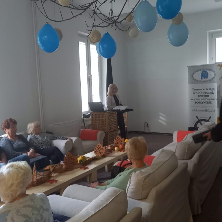 Warsztaty edukacyjne dla seniorów pn. „Woda niezbędna do życia”.